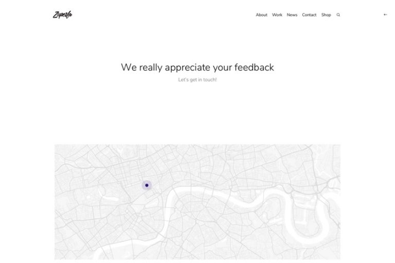 Contact Us Minimal
